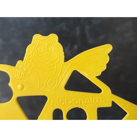 Vintage McDonald's Plastic Stencils 1986 Made In USA - Picture 8 of 10
